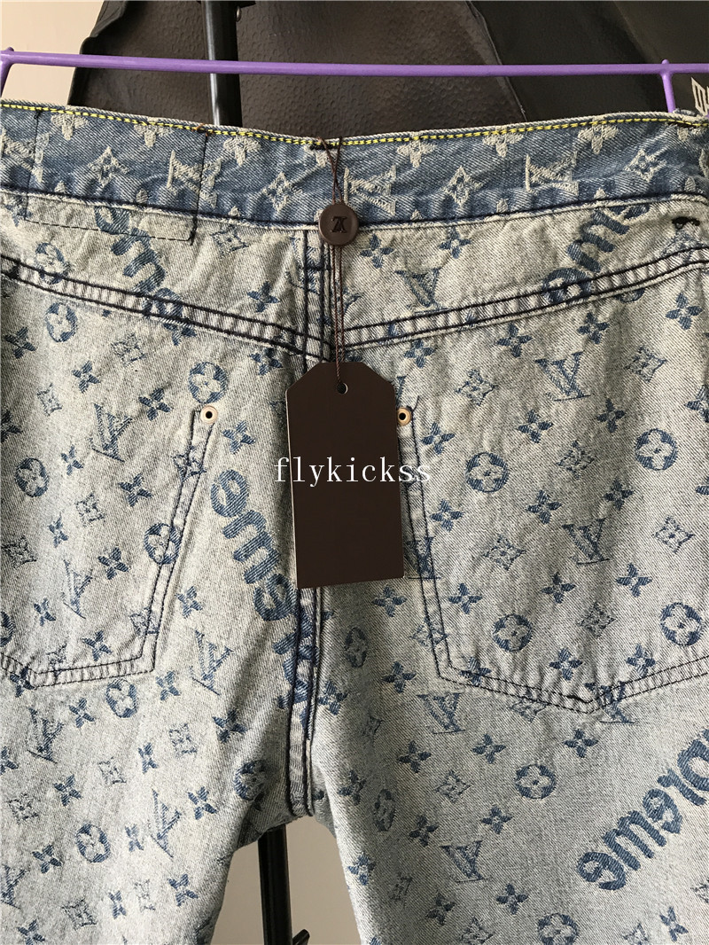 LVS Supreme Blue Jeans Pants